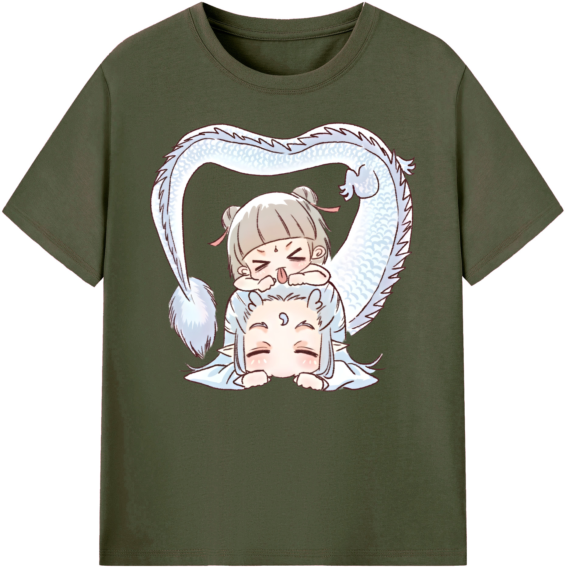 （画像用） Ne Zha 2 ナタ 魔童の大暴れ 綿100％ メンズ半袖Tシャツ｜肌触りやわらか＆通気性